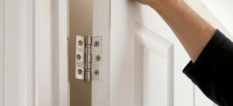 Bathroom Stall Door Hinge Repair in Sun City Center, FL