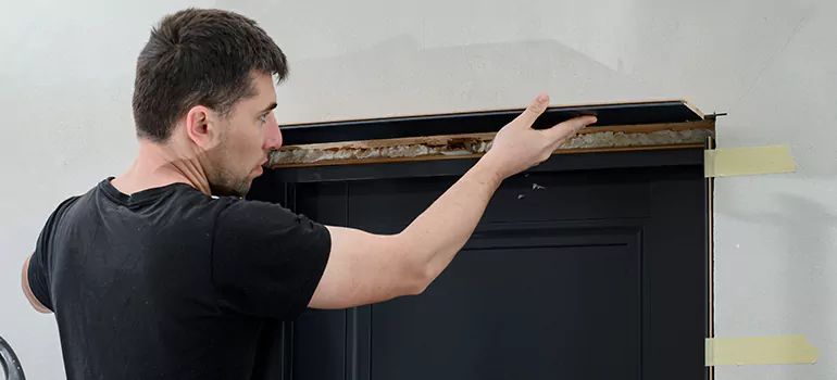 Wood Door Hole Repair in Sun City Center, FL