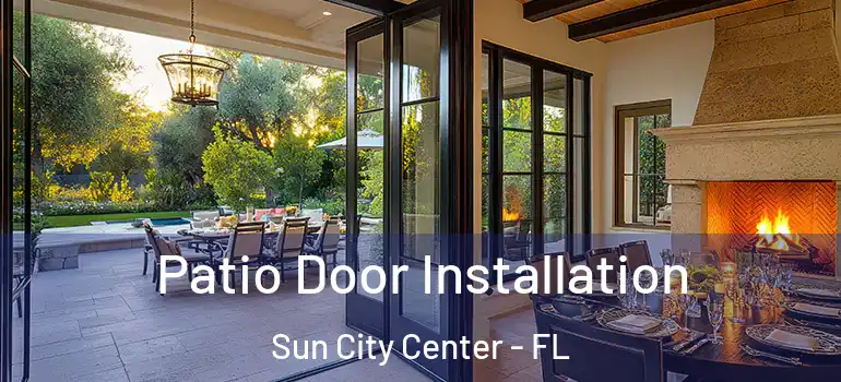  Patio Door Installation Sun City Center - FL